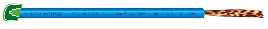 Cabo de Energia Azul
